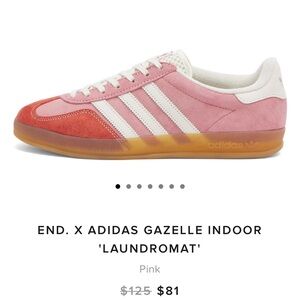 Adidas Gazelle Indoor Women's Shoes - Pink END. X Adidas Gazelle Laundromat